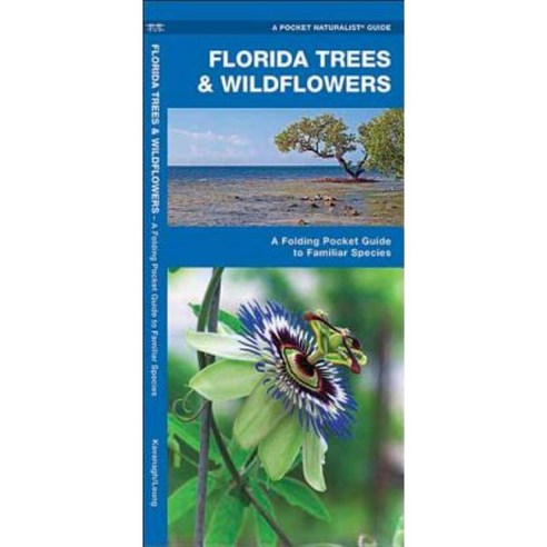 Florida Trees & Wildflowers: A Folding Pocket Guide to Familiar Species Paperback, Waterford Press
