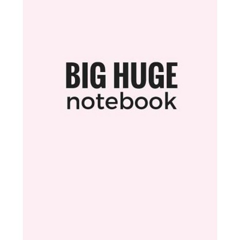 Big Huge Notebook (820 Pages): Lavender Blush Jumbo Blank Page Journal ...