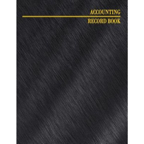 Accounting Record Book: Columnar Ruled Ledger 3 Columns 8.5x11 Inches ...