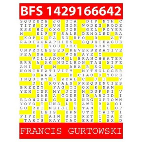 Bfs 1429166642: A Bfs Puzzle Paperback, Createspace Independent Publishing Platform