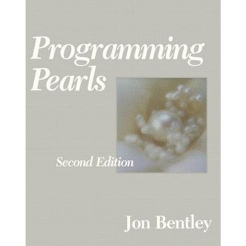 Programming Pearls Paperback, Addison-Wesley Professional