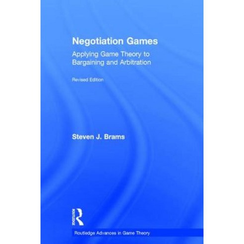 Negotiation Games Hardcover, Routledge