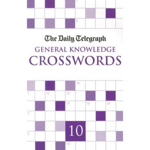 The Daily Telegraph General Knowledge Crosswords Book 10 Paperback, MacMillan UK