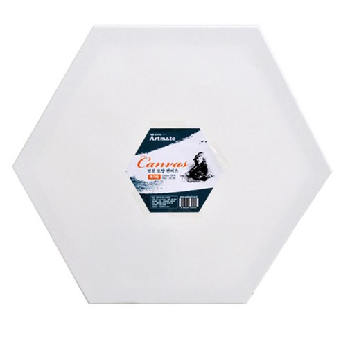 아트메이트 모양캔버스 육각형 20cm, 1개