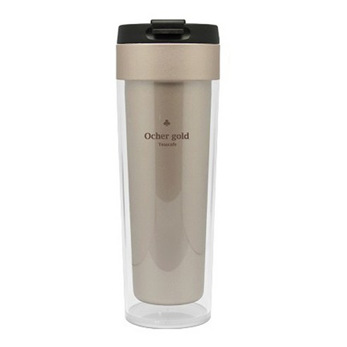 티스카페 바톤 샌디 텀블러, 골드, 350ml