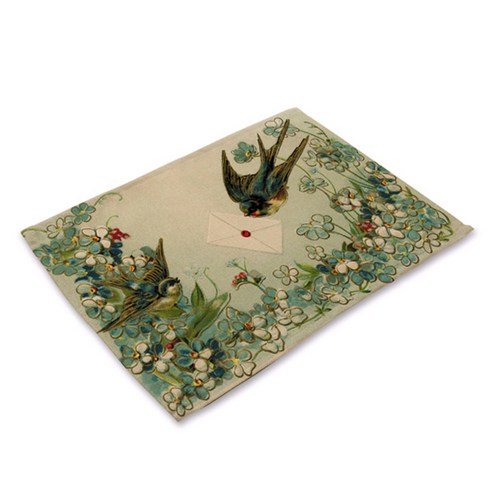 비케이 새엽서 식탁매트, 1, 42 x 32 cm