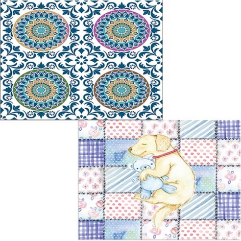 벨라 실리콘 식탁매트 2p 낮잠 세트, 낮잠, 황홀, 385 x 285 mm, 두께 1mm