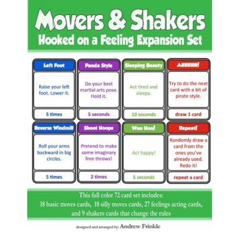 Movers & Shakers: Hooked on a Feeling Expansion Pack Paperback, Createspace Independent Publishing Platform