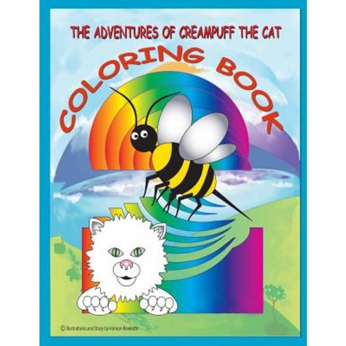 The Adventures of Creampuff the Cat: Coloring Book Paperback, Createspace
