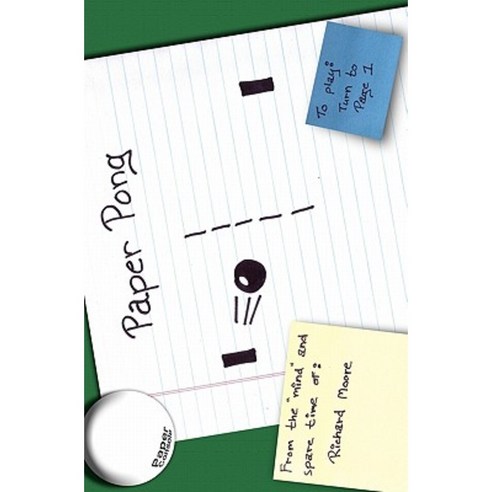 Paper Pong Paperback, Createspace Independent Publishing Platform