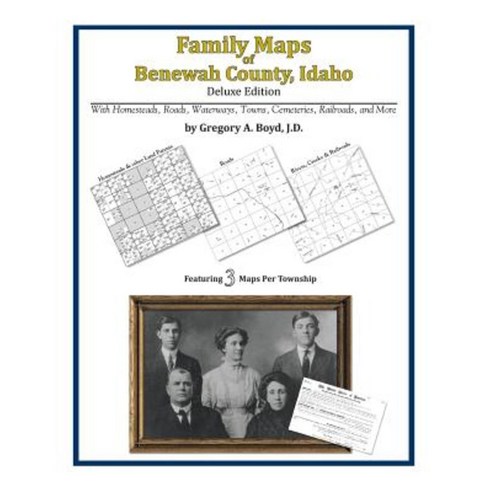 Family Maps of Benewah County Idaho Paperback, Arphax Publishing Co.