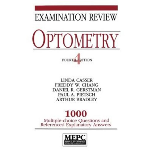 Mepc: Optometry: Examination Review Paperback, McGraw-Hill Education / Medical