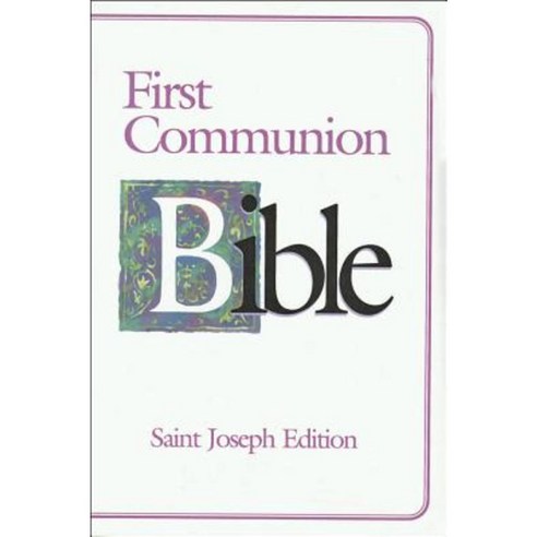First Communion Bible-NABRE-Saint Joseph Paperback, Catholic Book ...