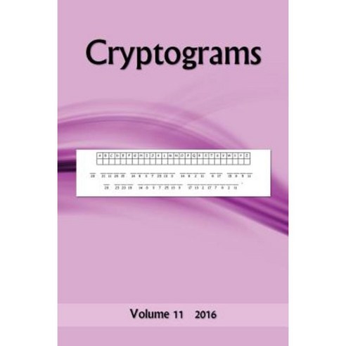 Cryptograms: Volume 11 2016 Paperback, Createspace Independent ...