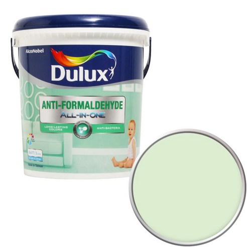 듀럭스 안티 포름알데히드 올인원 페인트 3L, Pistachio Hint