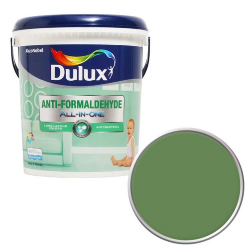 듀럭스 안티 포름알데히드 올인원 페인트 3L, Frog Pad