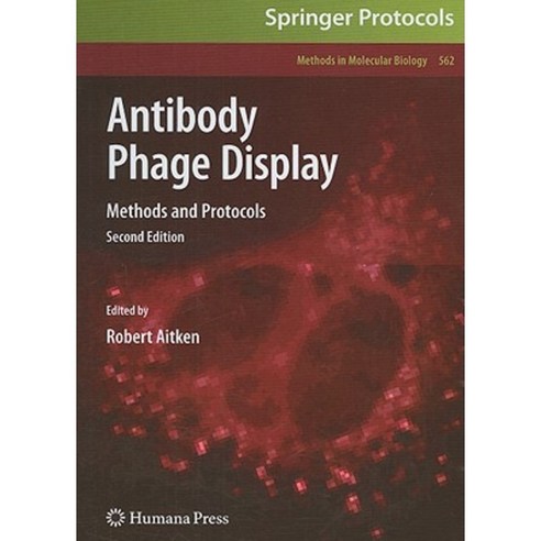 Antibody Phage Display: Methods and Protocols Hardcover, Humana Press ...