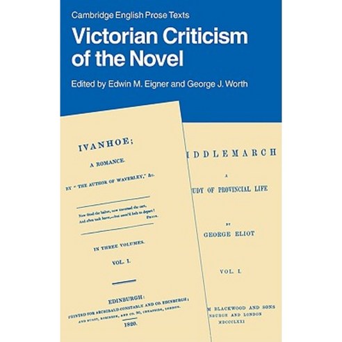 Victorian Criticism of the Novel Paperback, Cambridge University Press
