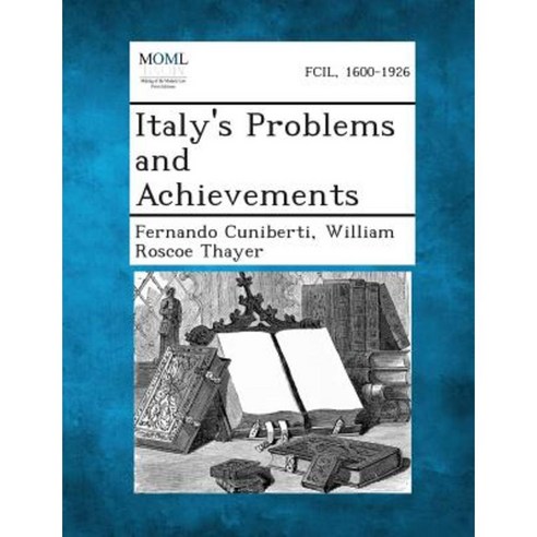 Italy''s Problems and Achievements Paperback, Gale, Making of Modern Law