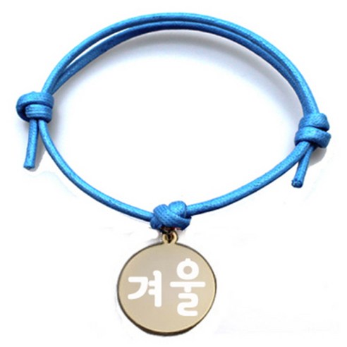 펫츠룩 굿모닝 블루 반려동물 목걸이 M + 메탈원형 팬던트 S, 골드(겨울), 1개