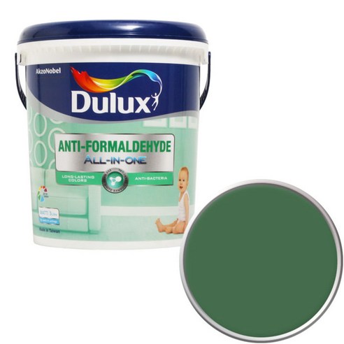 듀럭스 안티 포름알데히드 올인원 페인트3L, Green Monster