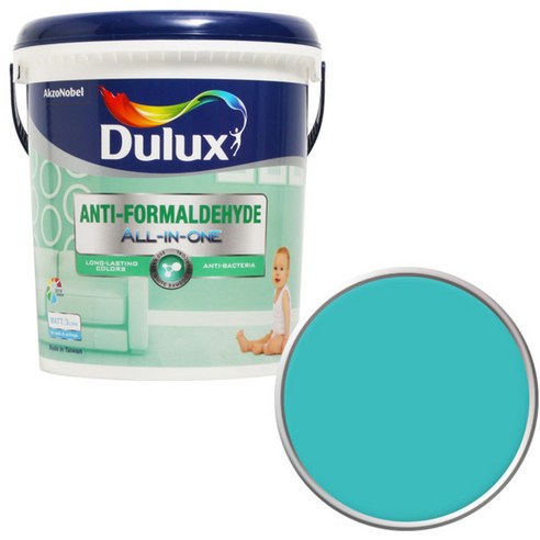 듀럭스 안티 포름알데히드 올인원 페인트 3L, Motion Blue  90GG 43/338