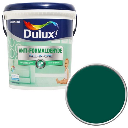 듀럭스 안티 포름알데히드 올인원 페인트 3L, Tall Evergreen  42GG 08/250