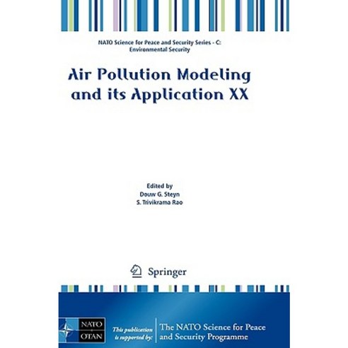 Air Pollution Modeling and Its Application XX Hardcover, Springer