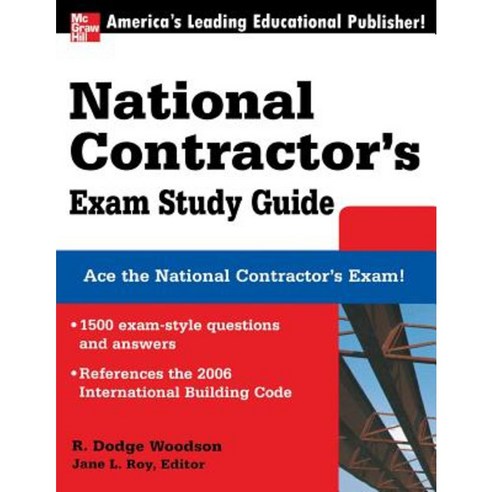 National Contractor''s Exam Study Guide Paperback, McGraw-Hill Education
