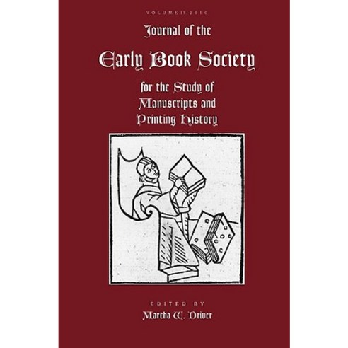 Journal of the Early Book Society Vol 13 Paperback, Pace University Press