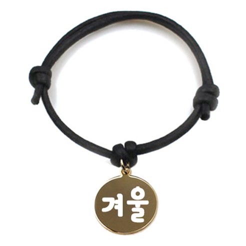 펫츠룩 굿모닝 블랙 반려동물 목걸이 M + 메탈원형 팬던트 S, 골드(겨울), 1개