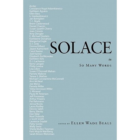 Solace in So Many Words Paperback, Weighed Words LLC