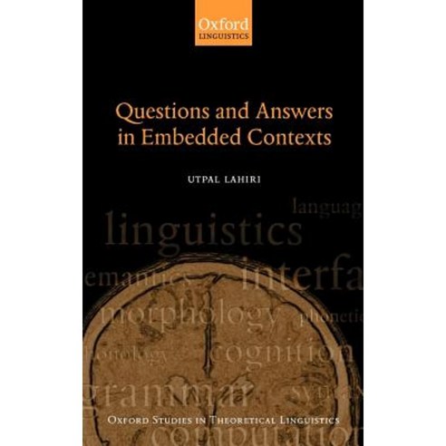 Questions and Answers in Embedded Contexts Hardcover, OUP Oxford