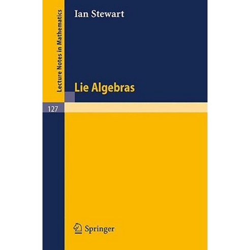Lie Algebras Paperback, Springer