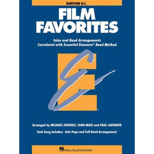 Film Favorites: Baritone B.C. Paperback, Hal Leonard Publishing Corporation