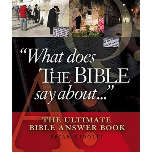 What Does the Bible Say About...: The Ultimate Bible Answer Book Hardcover, AMG Publishers