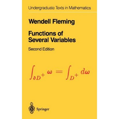 Functions of Several Variables Hardcover, Springer
