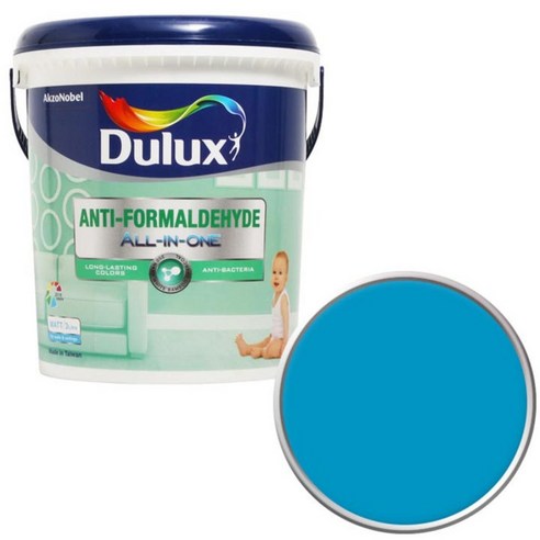 듀럭스 안티 포름알데히드 올인원 페인트3L, Blissfull Blue