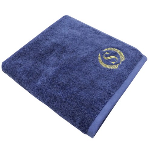 송월타월 슈퍼클래스 B450 바스타올 480g 면사, 청색, 1장