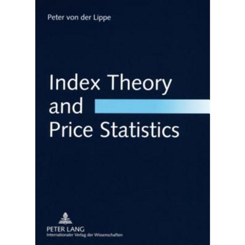 Index Theory and Price Statistics Paperback, Peter Lang Gmbh, Internationaler Verlag Der W