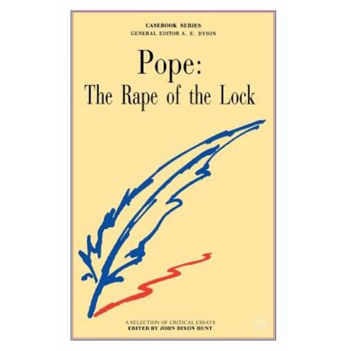 Pope: The Rape of the Lock Paperback, Palgrave