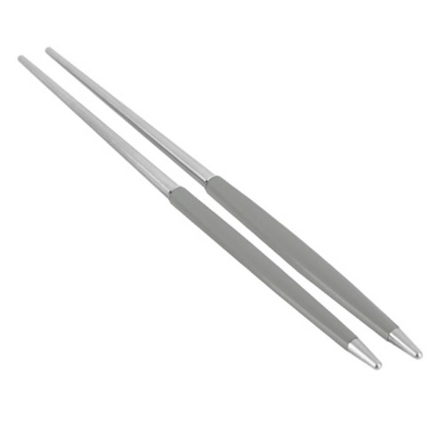 백산 BSF 몽블랑 큐티 커트러리 진공 젓가락, 그레이, 1개