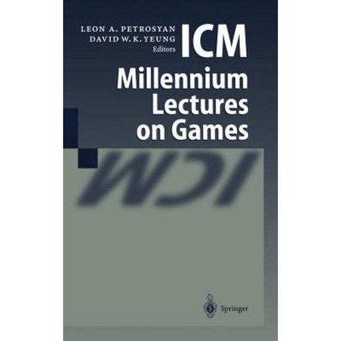 ICM Millennium Lectures on Games Hardcover, Springer