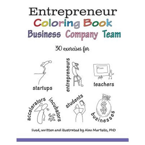 Entrepreneur Coloring Book: Business Company Team Paperback, Createspace Independent Publishing Platform