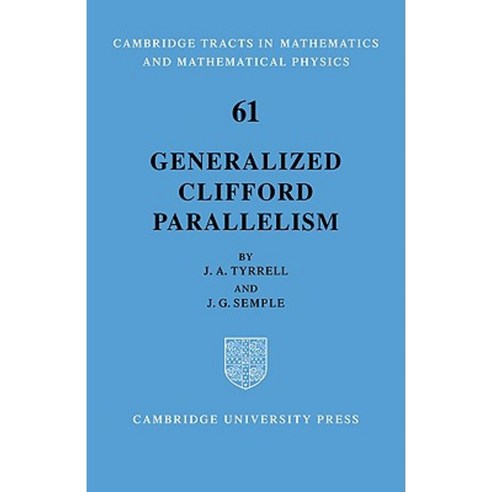 Generalized Clifford Parallelism Paperback, Cambridge University Press