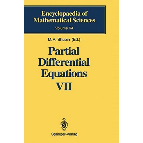 Partial Differential Equations VII: Spectral Theory of Differential Operators Hardcover, Springer