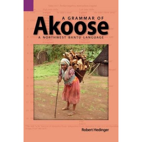 A Grammar of Akoose: A Northest Bantu Language Paperback, Sil International, Global Publishing