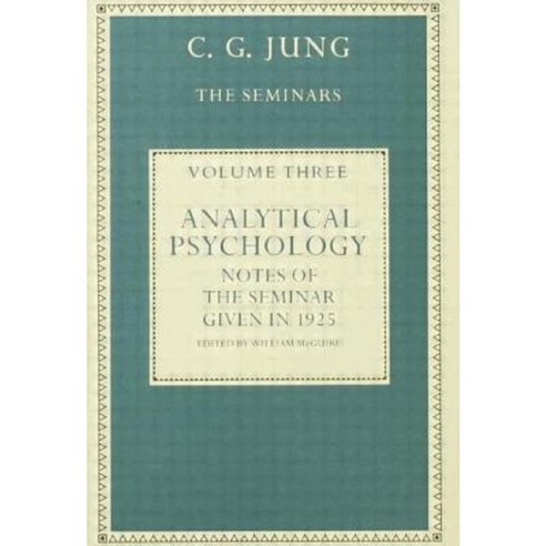 Analytical Psychology: Notes of the Seminar Given in 1925 by C.G. Jung Paperback, Routledge