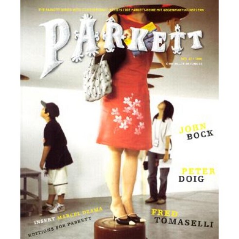 Parkett No. 67 John Bock Peter Doig Fred Tomaselli Paperback, Parkett Verlag