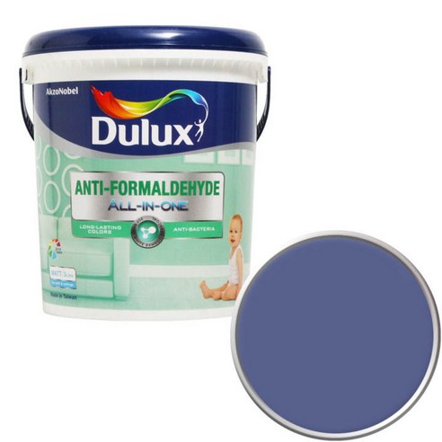 듀럭스 안티포름알데히드 올인원 페인트 3L, Plum Babe